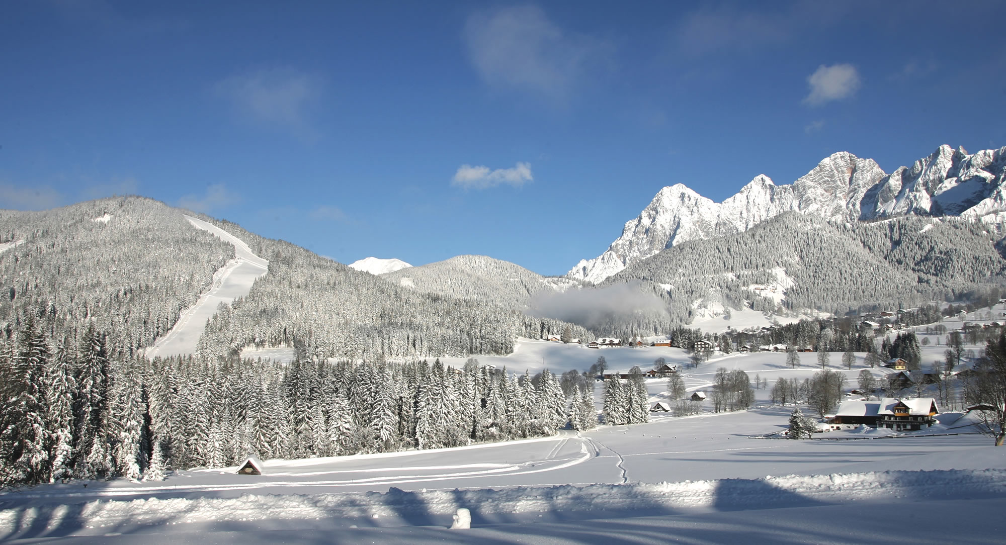 Panorama Ramsau am Dachstein © Photo-Austria H. Simonlehner