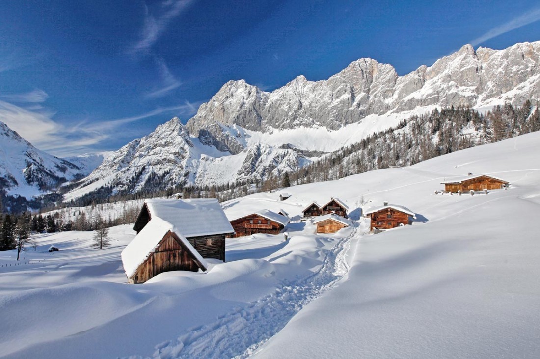 Landschaft im Winter © Schladming-Dachstein_raffalt